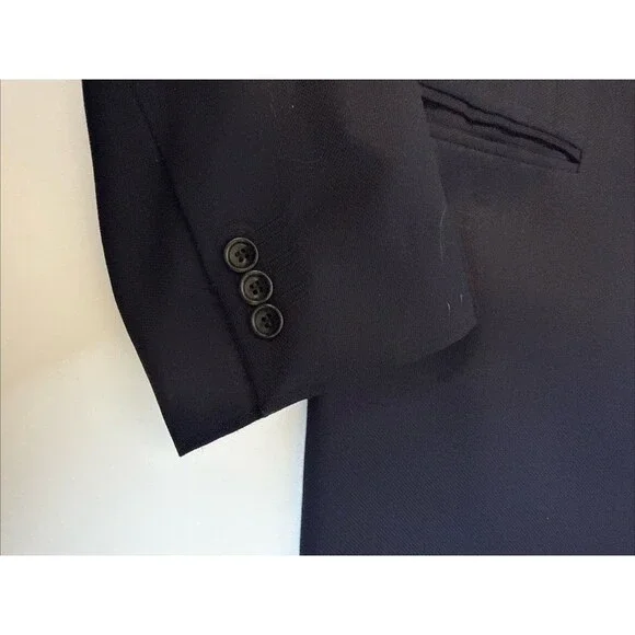 CANALI PROPOSTA Mens 42L Navy Wool Italy Blazer Sport Coat Suit Jacket